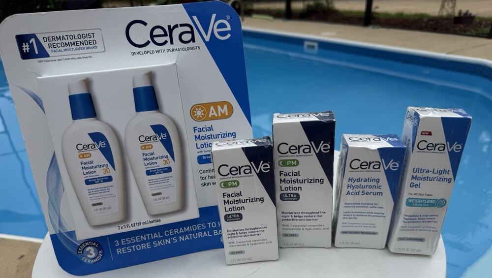 Lot of 6 CeraVe Skincare AM SPF 30 PM Lotion Serum Gel NEW Sealed